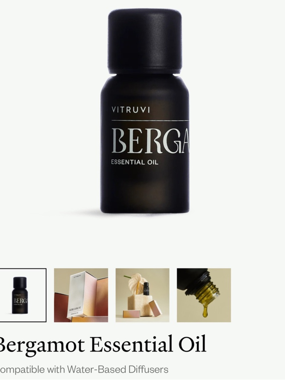 Vitruvi Bergamot Essential Oil
